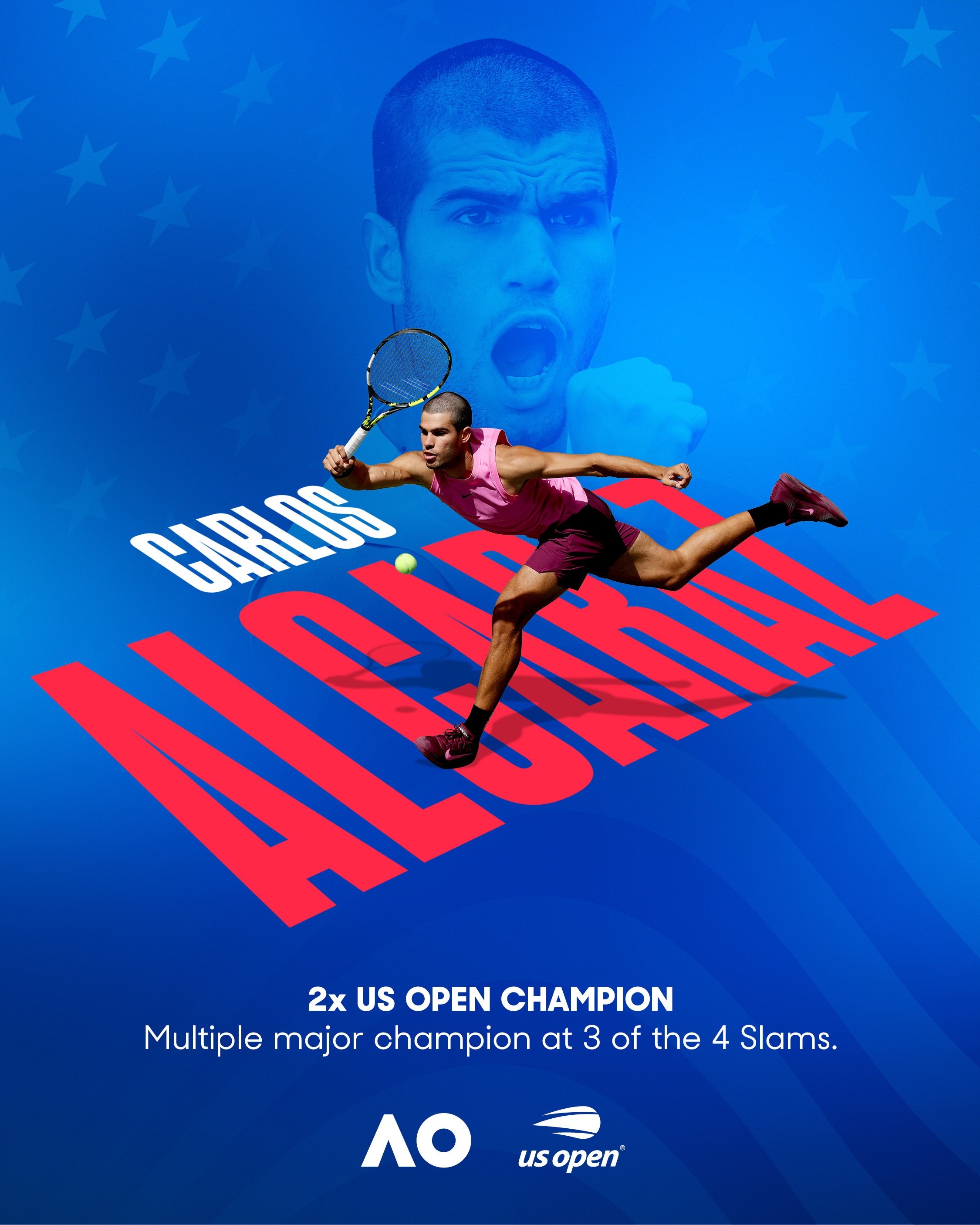 澳网鏖战美网，阿尔卡拉斯高光表现