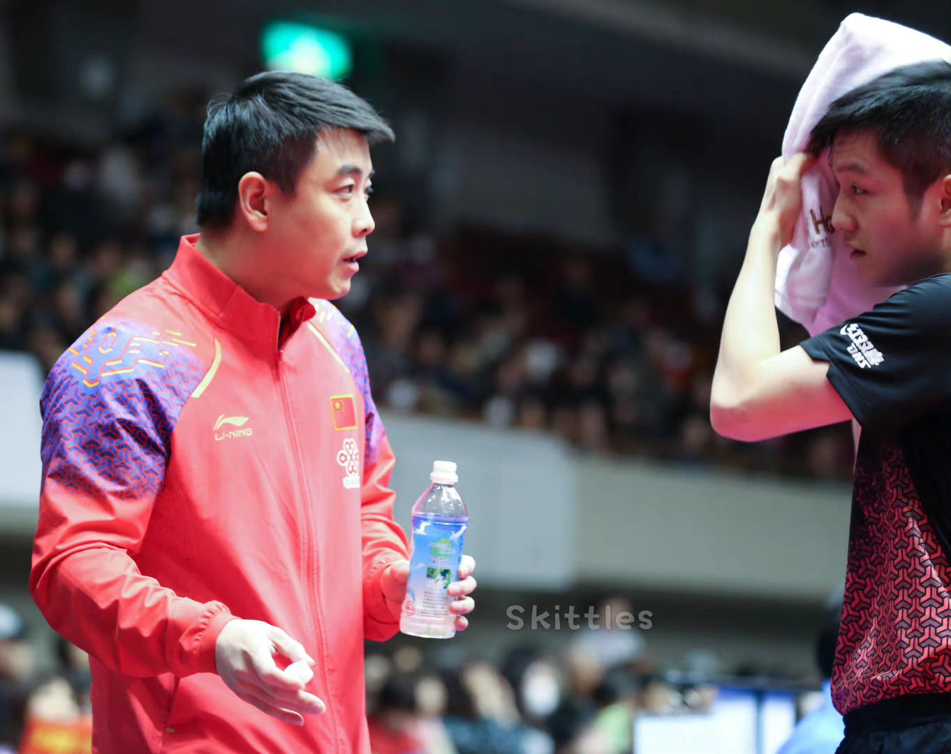 中国队完胜奥地利队，王皓刷新纪录