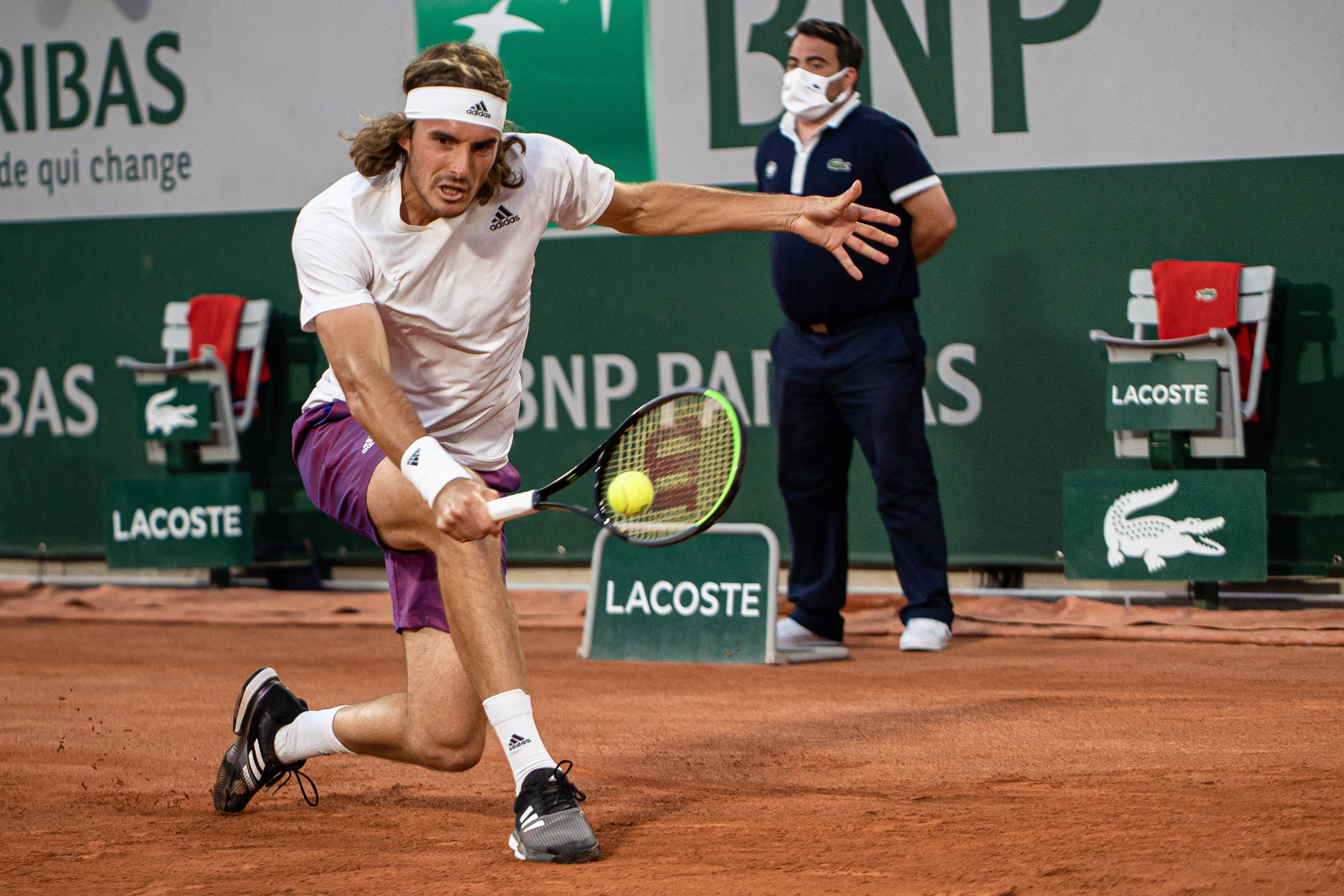 联合杯绝杀法网,西西帕斯高光表现 联合杯绝杀法网,西西帕斯高光表现