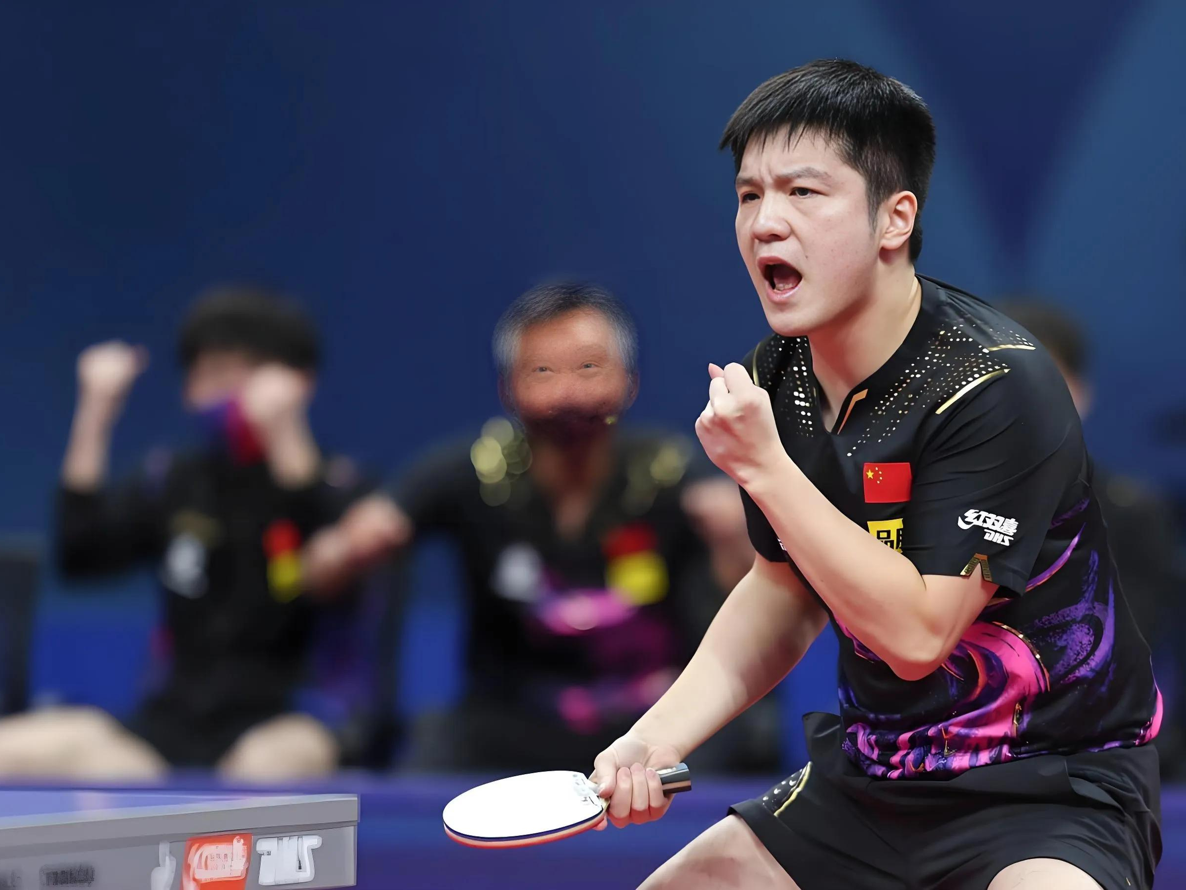 法国队逆转瑞典队，樊振东刷新纪录