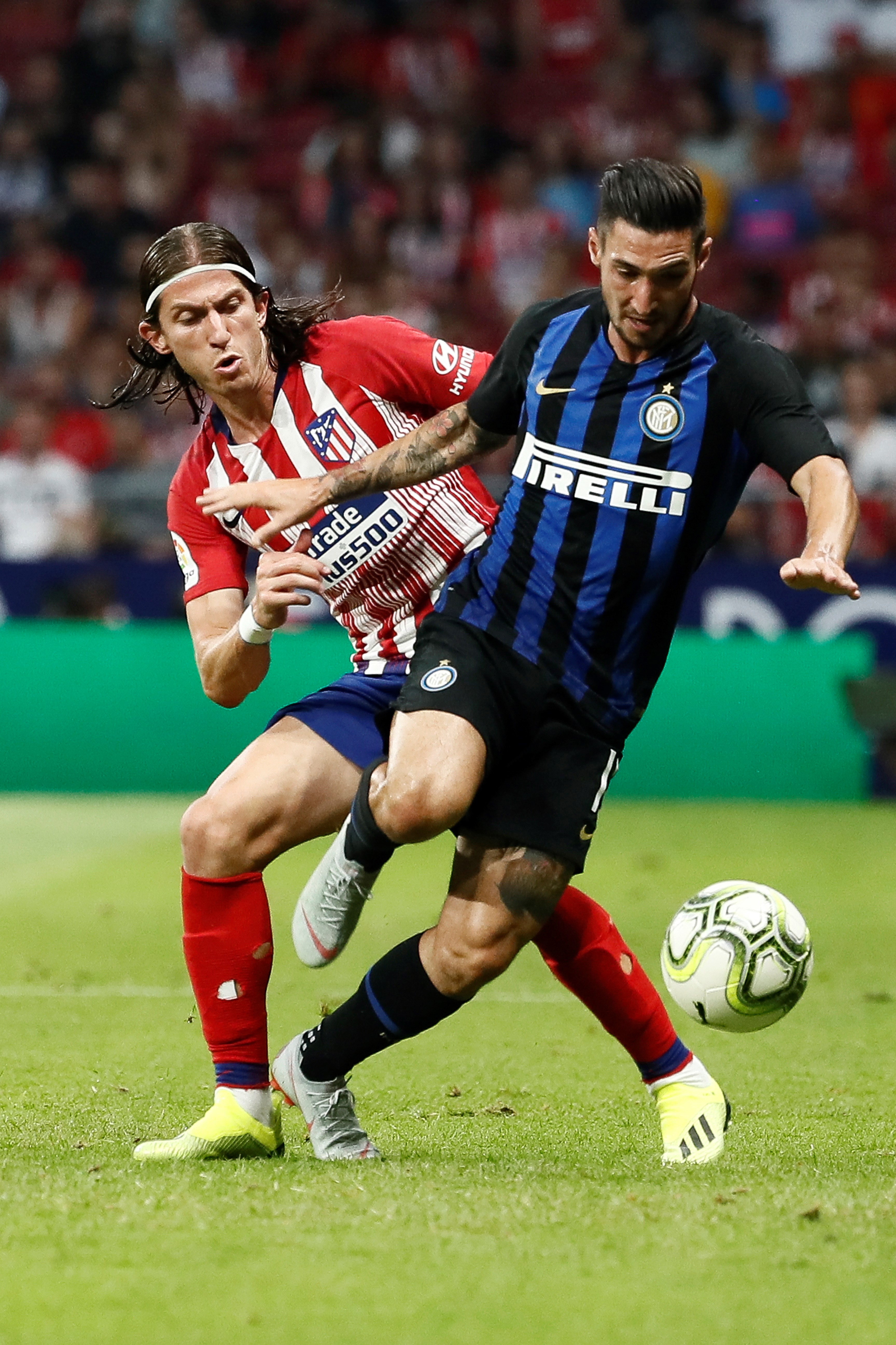 马德里竞技碾压国际米兰，布鲁诺扛起全队