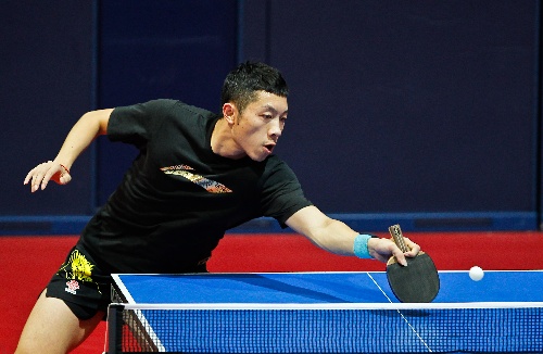 比利时乒乓球队完胜奥地利乒乓球队，许昕送出助攻